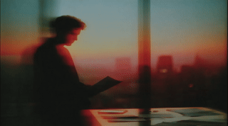 An agreement on a stone surface in warm late light